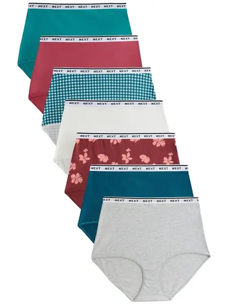 Next Nohavičky  sivá melírovaná / smaragdová / burgundská / biela