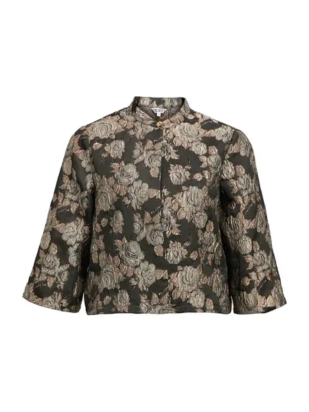 OBJECT Blúzka 'OBJJuna'  béžová / čierna / strieborná