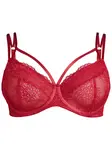 Devoted by Zizzi Podprsenka 'Lelsa'  červená