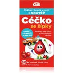 GS Céčko se šípky žvýkací tablety s vitaminem C bez cukru 50 ks