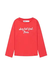 MINOTI Tričko  červená / biela