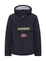 NAPAPIJRI Prechodná bunda 'Rainforest'  béžová / modrá / červená / čierna