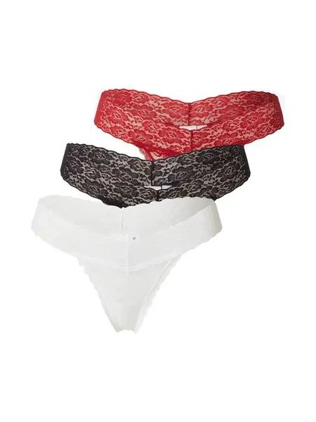 GUESS Tangá  červená / čierna / biela