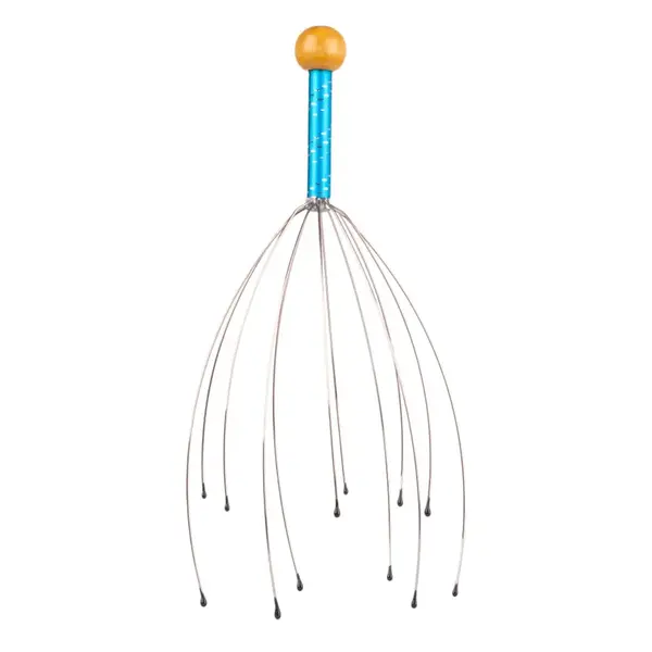 Pomůcka na masáž hlavy inSPORTline Kutsuo modrá