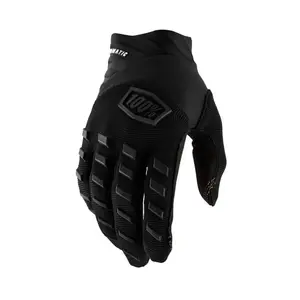 Motokrosové rukavice 100% Airmatic černá černá XL