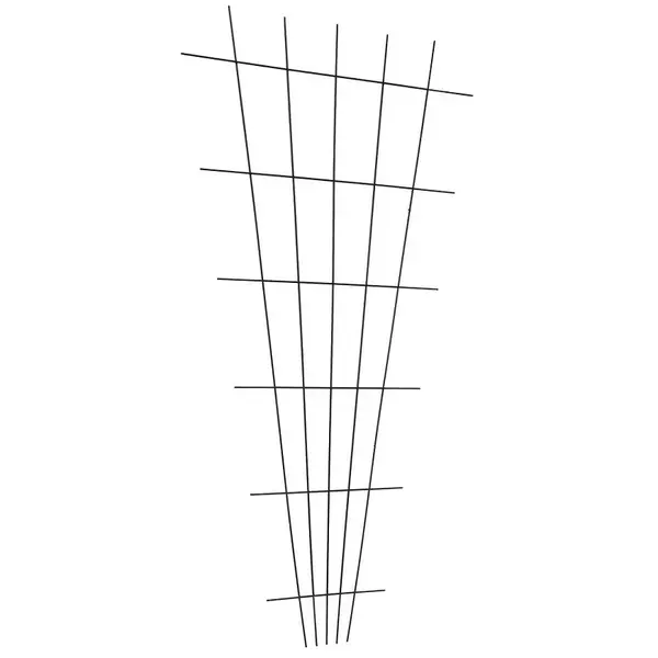 Mříž 150cm, forma "V", antracit