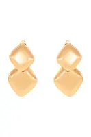 Pozlacené náušnice Lilou Snake