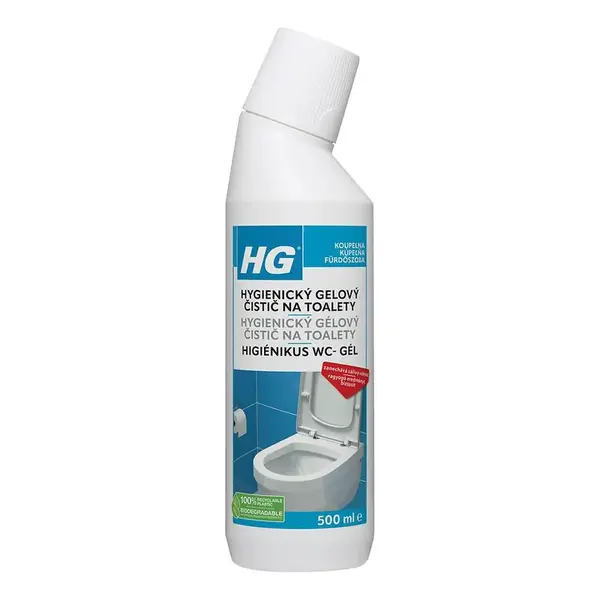HG hygienický gel na toalety 500ml