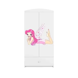 Skříň Babydreams bílá - Víla 1
