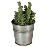 Umělá květina v květináči  sukulent 1 14cm