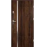 Vchodové dveře Iris P55 90P ořech