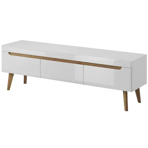 TV Stolek Nordi 160 cm Bílá