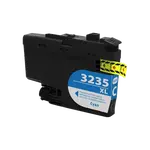Brother LC-3235XL azurová (cyan) kompatibilní cartridge
