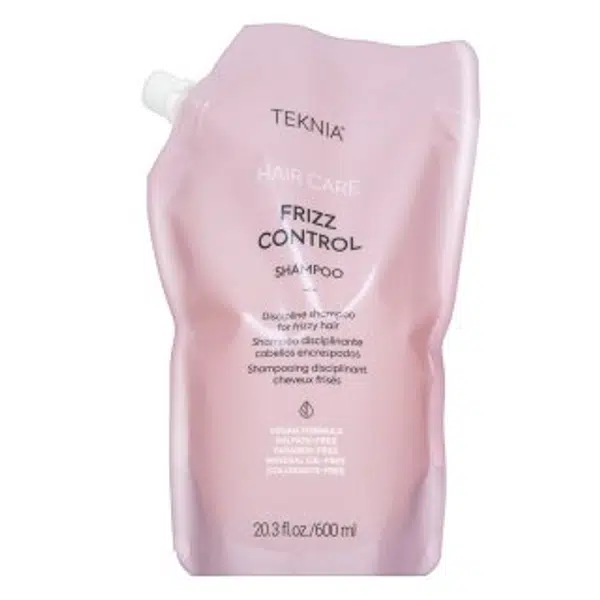 Lakmé Teknia Frizz Control Shampoo uhlazující šampon pro hrubé a nepoddajné vlasy Refill 600 ml