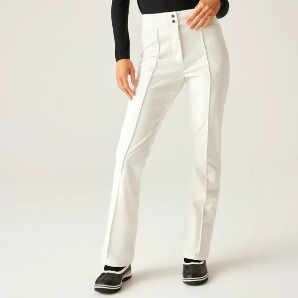 Dámské softshellové kalhoty dare2b glide bílá 38