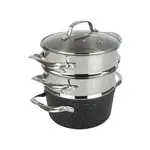 Imperial International LTD Eaziglide Neverstick2 set nádobí pro vaření v páře (1039)