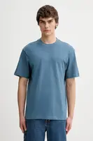 Bavlněné tričko HUGO Dapolino pánské, černá barva, 50488330