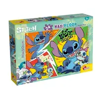 Stitch puzzle maxi oboustranné 70x50 cm 24 dílků