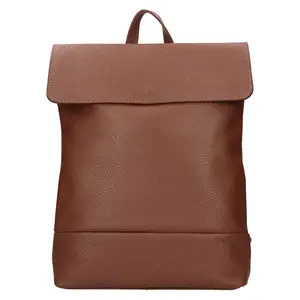 Dámsky kožený batoh Italia Jenny - hnedá
