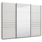 Xora SKŘÍŇ S POSOUVACÍMI DVEŘMI, bílá, 270/217,5/61 cm