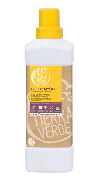 Tierra Verde Gel do myčky BIO Pomeranč láhev 1 l