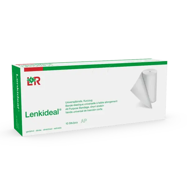 Lenkideal Elastické obinadlo 12 cm x 5 m krátký tah 1 ks