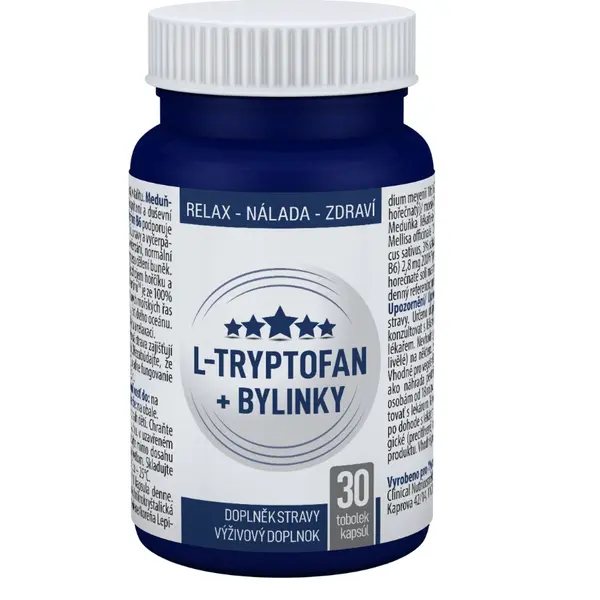 Clinical L-Tryptofan + bylinky 30 tobolek