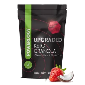 POWERLOGY Upgraded Keto Granola Strawberry 350 g