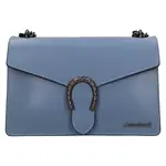 Dámska kožená crossbody kabelka Marina Galant Aredea, prírodná koža − modrá