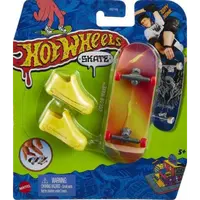 Mattel Hot Wheels fingerboard a topánky 10,5 cm Color Wave