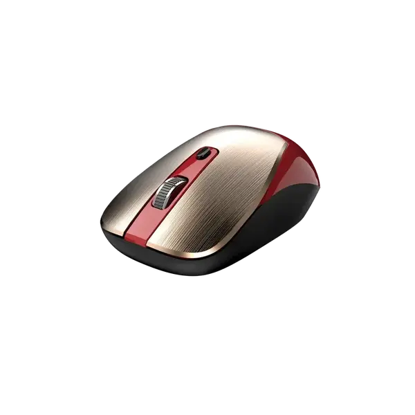 Genius NX-7125 /Bezdrátová/Optická/1200DPI/4 tlačítka/Copilot/2,4GHz/USB-A/ červeno-zlatá