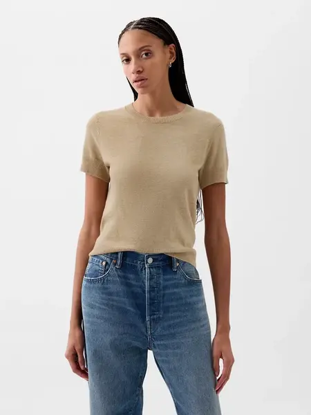 GAP Dámský Krátký crop svetr CashSoft 854755-06 Velikost: XXS