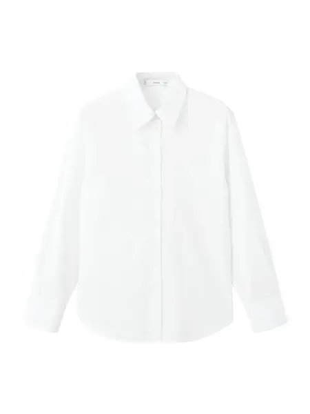 MANGO Blúzka 'REGU'  šedobiela