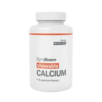 GYMBEAM Chewable, Vápník, tablety na cucání grep 90 tablet