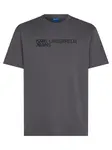 KARL LAGERFELD JEANS Tričko  tmavosivá / čierna