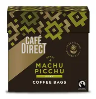 Cafédirect Machu Picchu SCA 83 mletá káva ve filtračním sáčku 10x7 g