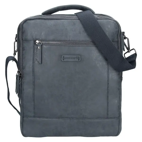 Trendy batoh / taška Enrico Benetti Nikk, polyester, na notebook 14" − modrá