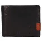 Pánska kožená peňaženka Lagen Galen - čierna