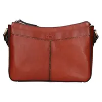Kožená dámska crosbody kabelka Katana Belinda - hnedá