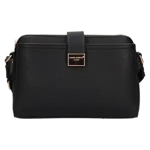 Dámská crossbody kabelka David Jones Minerva - černá