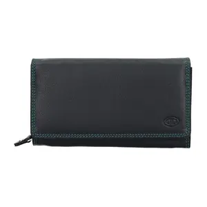 Dámská kožená peněženka DD Anekta Simona - černá