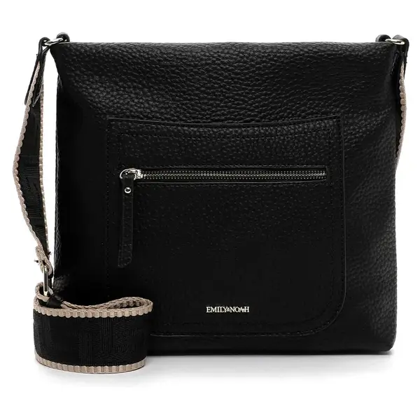 Dámska crossbody kabelka Emily & Noah Gael - čierna
