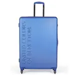 Cestovní kufr United Colors of Benetton Timis L - modrá