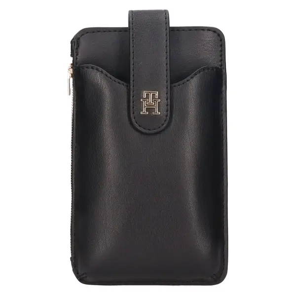 Dámská crossbody kabelka na telefon Tommy Hilfiger Janet - černá