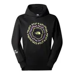 The north face u nse graphic hoodie m