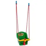 Houpačka Baby s pískátkem plastová zelená