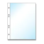 Zakládací obal Economy U A5, 100 ks - transparentní, matný