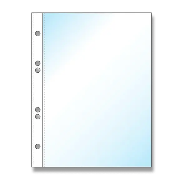 Zakládací obal Economy U A5, 100 ks - transparentní, matný