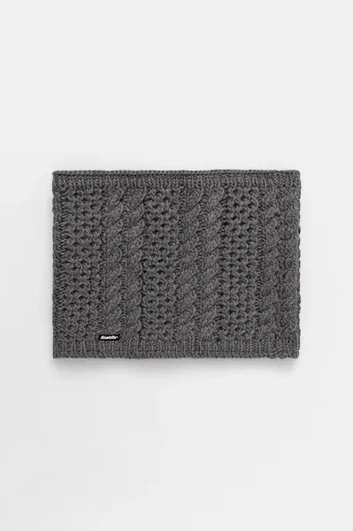 Nákrčník s přídavkem vlny Eisbar Afra Loop šedá barva, E80136