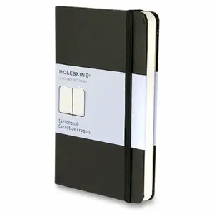 Skicář Moleskine - tvrdé desky černý
